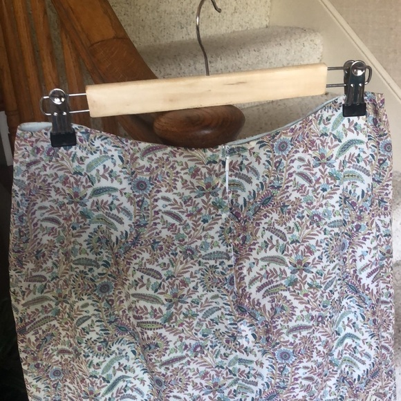 Maxou Vintage Cotton Boho Paisley Midi Skirt - Picture 7 of 10